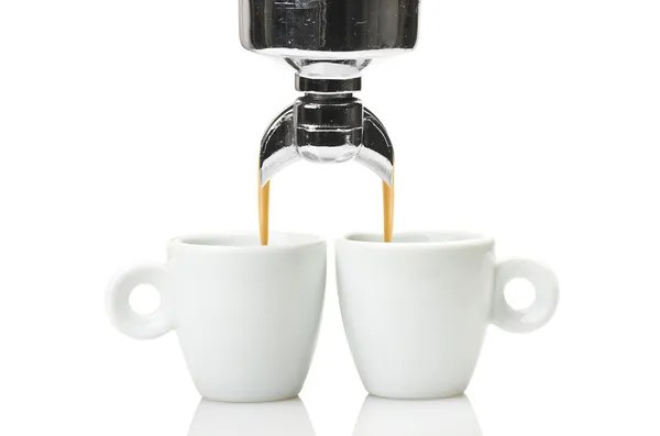 Two coffee — Stock Photo, Image