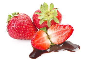 çilek ve çikolata