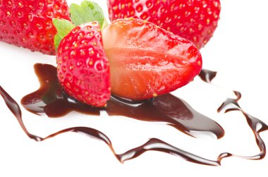 çilek ve çikolata