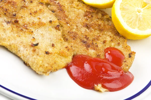 Schnitzel de ternera —  Fotos de Stock