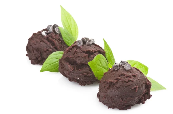 Gelato al cioccolato — Foto Stock