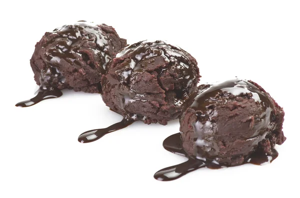 Ice cream chocolate — Stock Photo, Image