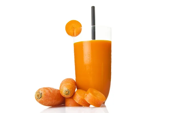 Karottensaft — Stockfoto