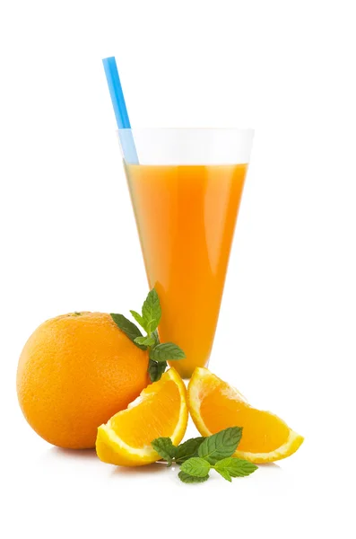 オレンジ色のフルーツ カクテル — ストック写真
