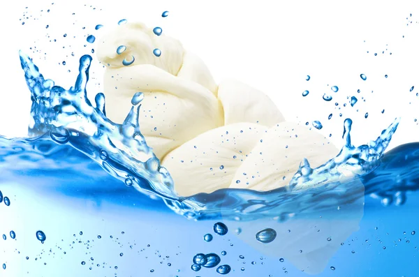 Salpicadura de mozzarella — Foto de Stock