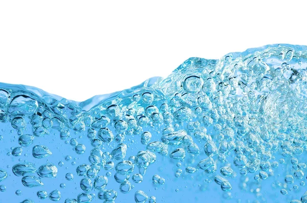 Gotas de agua y olas — Foto de Stock