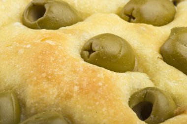 Focaccia zeytinli