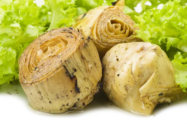 Grilled artichokes — Stock Photo, Image