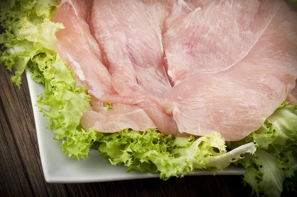 Slices of chicken — Stock Photo, Image