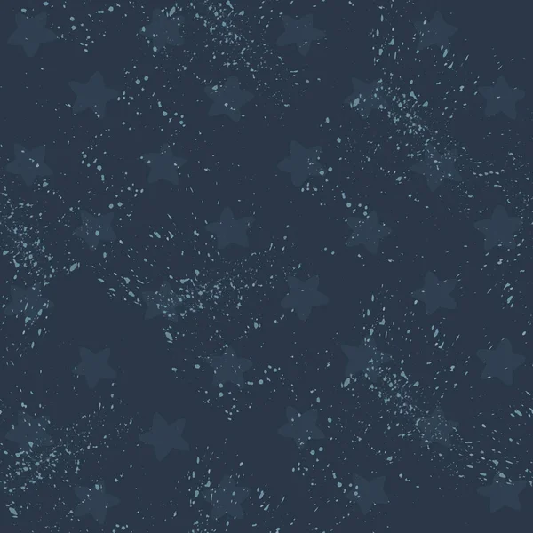 Aquarell nahtlosen Muster blauen Sternen Hintergrund. abstract Print. Sommertapeten, Postkarten, Verpackungen, Stoff, Design, Textilien, Packpapier. — Stockfoto