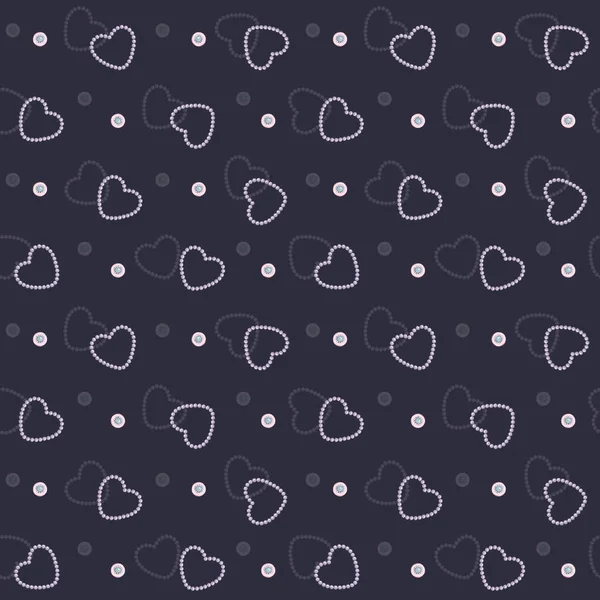 Love Texture Seamless Pattern Hearts Tie Dye Wash Brush Strokes — Stockfoto