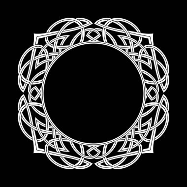 Round Celtic, Scandinavian Design, celtic pattern clipart