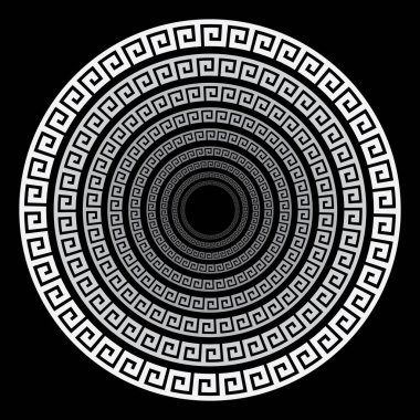 Antik Yunan Kalkanı Yunanca süslemeli