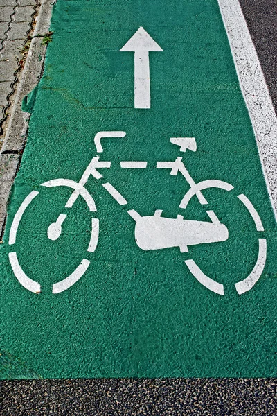 Bike lane 3 — Stock Photo, Image