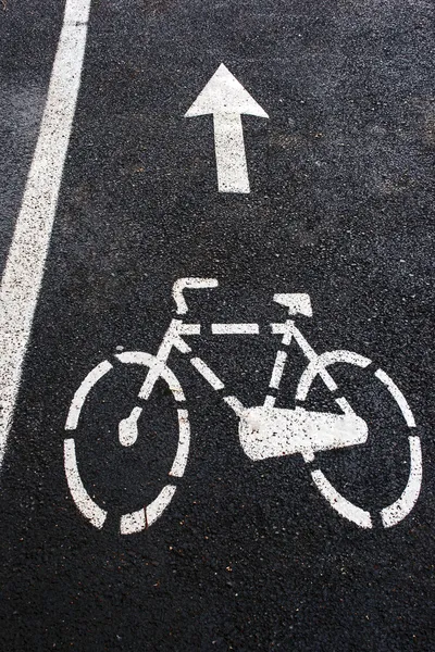 Bike lane 4 — Stock Photo, Image