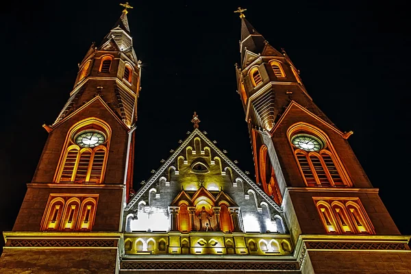 Kilise gece 2 — Stok fotoğraf