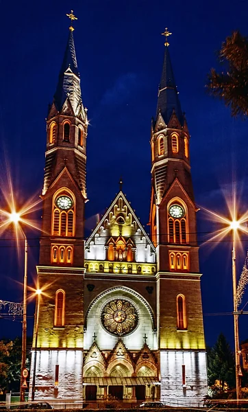 Церкви ночью 7 — стоковое фото
