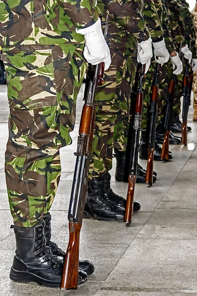 Soldater og våben 7 - Stock-foto