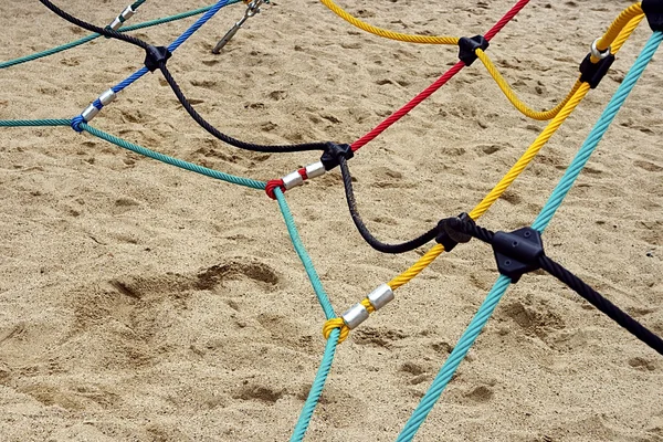 Кольорові мотузки, скріплені між собою 2 — стокове фото