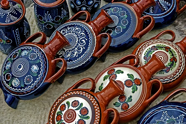 Folk pottery 2 — Stock Photo, Image