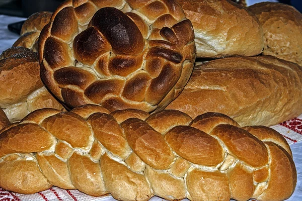 Pão trançado — Fotografia de Stock