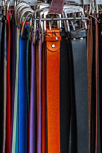 Colorful belts — Stock Photo, Image