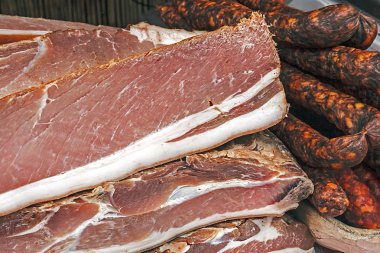 Tütsülenmiş domuz pastırma-8 adet