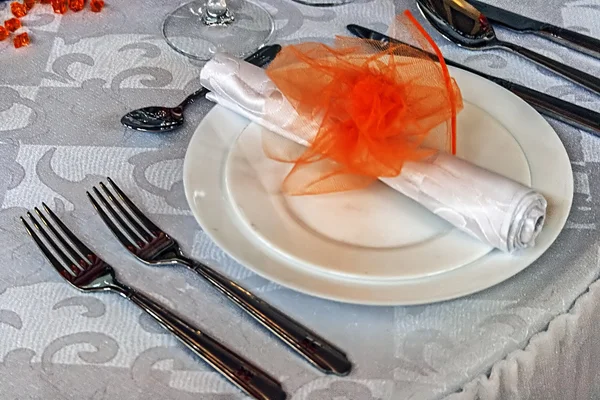 Regeling voor feestelijke diners - 3 — Stockfoto