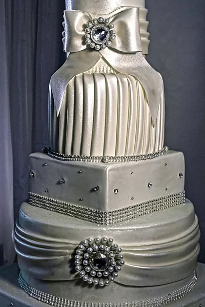 婚礼蛋糕专 decorated.detail 15 — 图库照片
