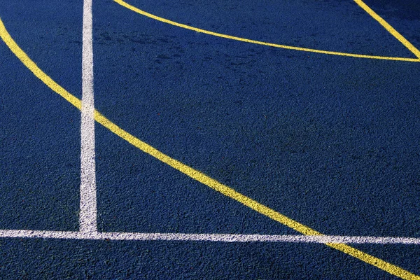 Synthetic sports field 5 — Stock Photo, Image