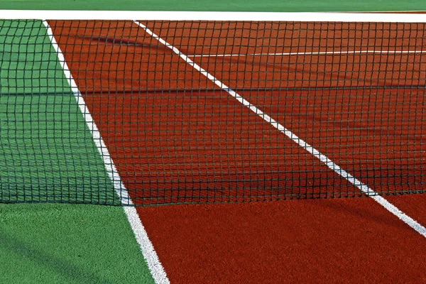 Tenis oynayan 5 sentetik spor alanı — Stok fotoğraf