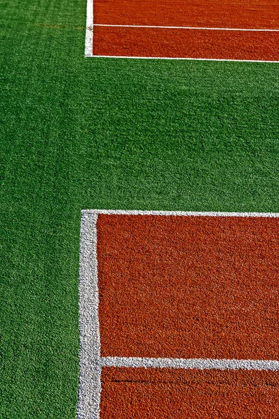 Synthetic sports field 16 — Stock Photo, Image