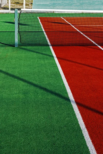 Synthetic sports field for tennis 6 — Stock Photo, Image