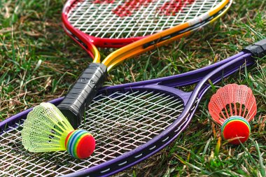 Badminton Raket ve shuttlecoc - 4