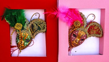 MARTISOR) Odası (, önümüzdeki spring.venetian maskeleri 3 simgesi