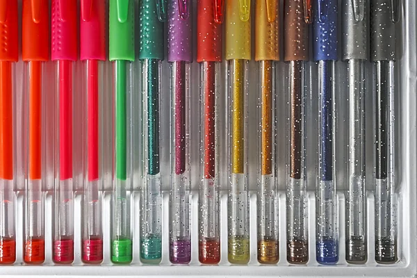 Färgade pennor 5 — Stockfoto