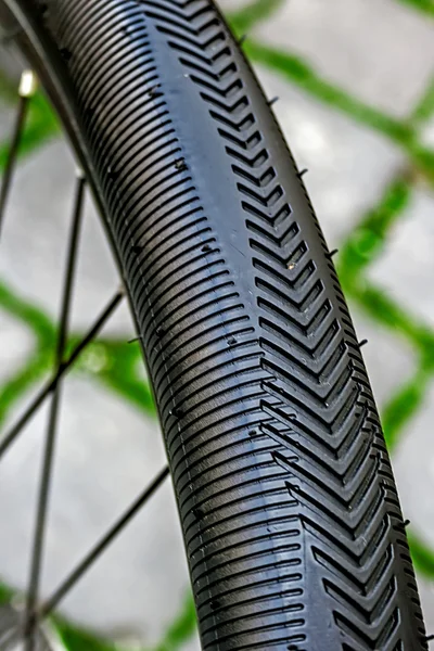 Bicycle wheel. Detail 5 — Stock Photo, Image