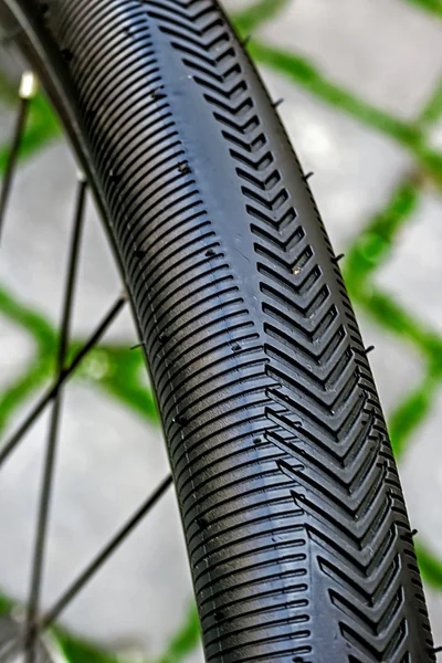 Rueda de bicicleta. Detalle 5 —  Fotos de Stock