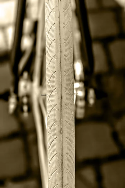 Bisiklet tekerleği. ayrıntı 18 — Stok fotoğraf