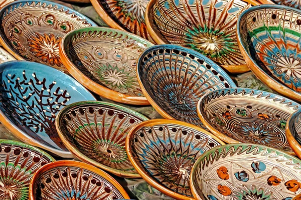 Folk pottery 6 — Stock Photo, Image