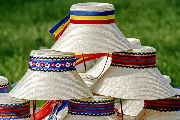 Hats for mens traditional romanian-1 — Stock Photo, Image