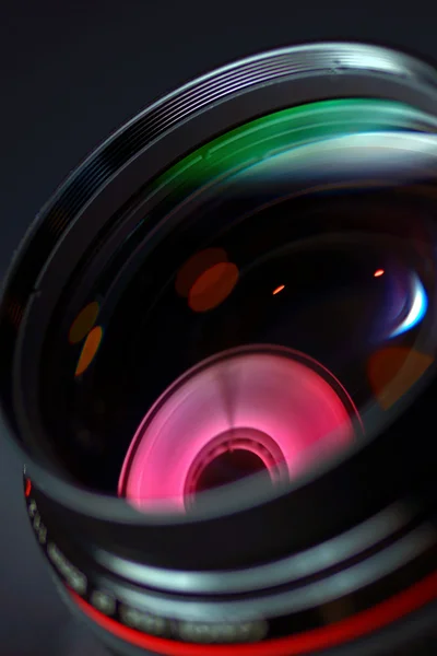 Professional photo lens closeup 1 — Stock Photo, Image