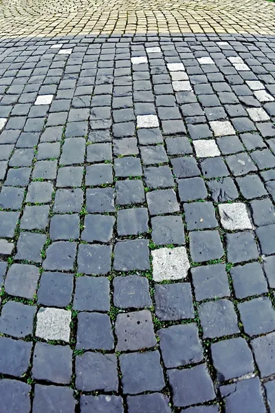 Cobblestone тротуар из кубических камней 7 — стоковое фото
