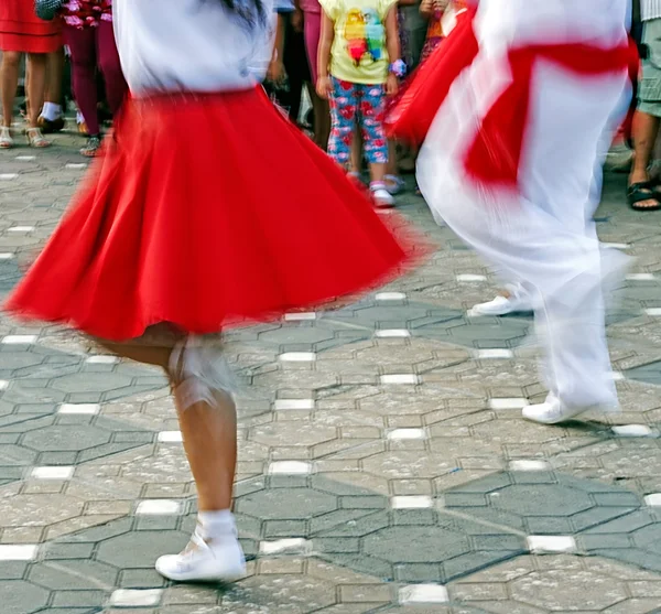 Καταλανικά-ισπανικό χορό — Φωτογραφία Αρχείου