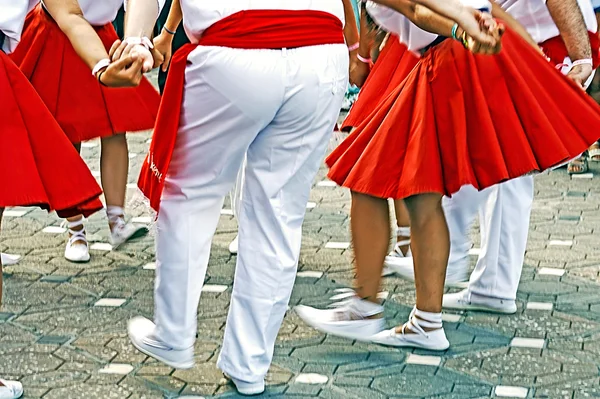 Catalan Spanish Dance — Stock Photo, Image