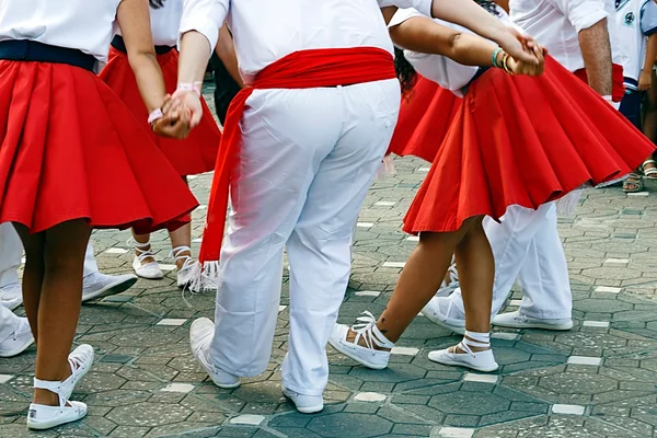 カタロニアのスペインのダンス — ストック写真