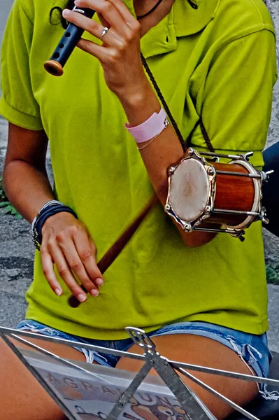 Catalan Spanish street music — Stock Photo, Image