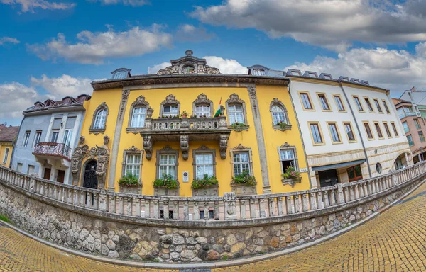 Budapest Hungary Ağustos 2021 Corvin Meydanı Nda Tipik Bir Austro — Stok fotoğraf