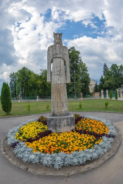 Curtea Arges Romania Julio 2020 Estatua Neagoe Basarab 1459 1521 —  Fotos de Stock