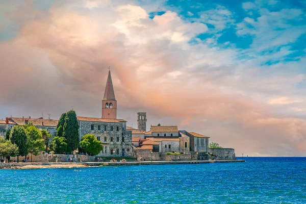 Porec Croatia June 2022 Medieval Port Porec City Canton Istria — Foto de Stock